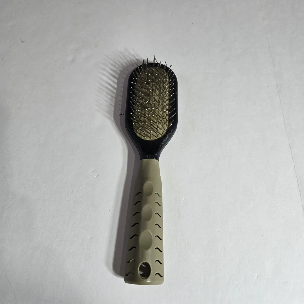 Black and Tan Dog Brush
